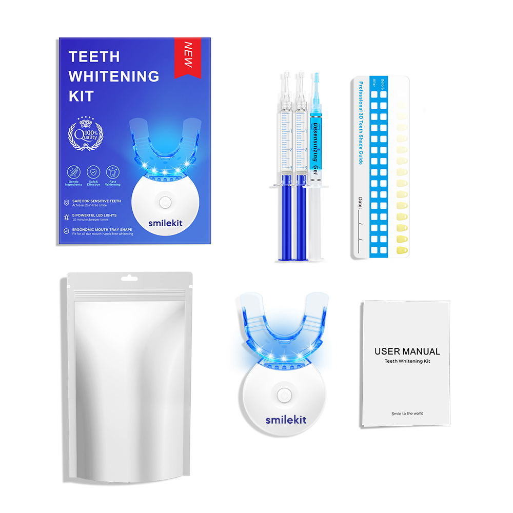 Teeth Whitening App - Kit de clareamento dental - 5X