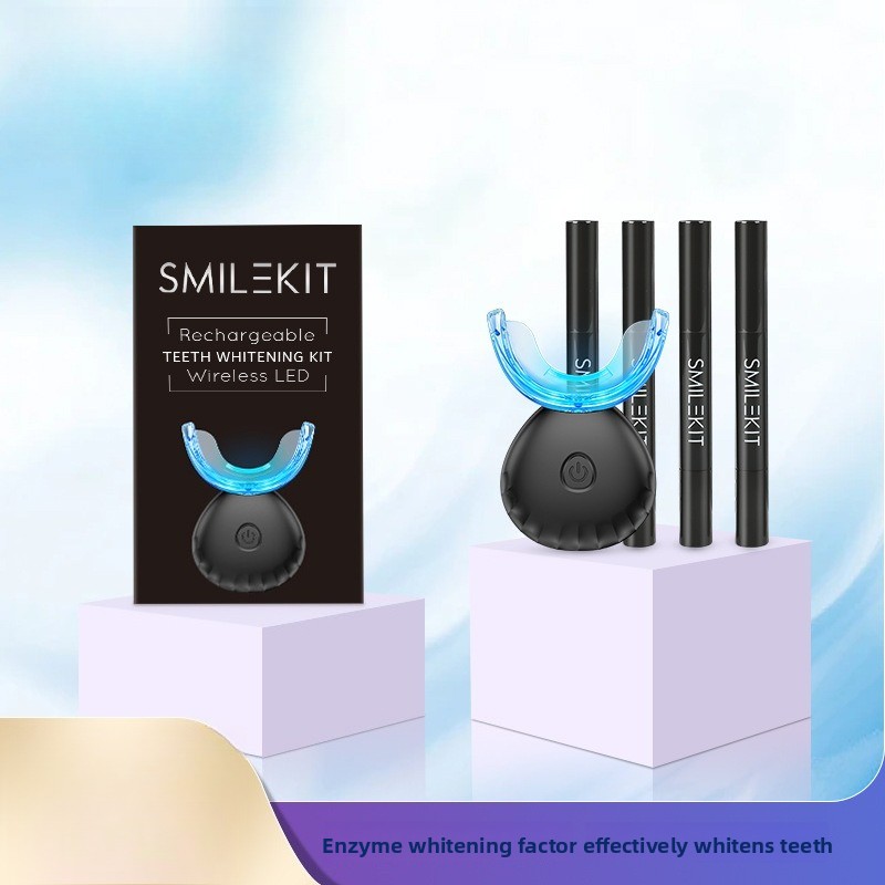 Teeth Whitening At Home Kit - Kit de clareamento dental com carregamento