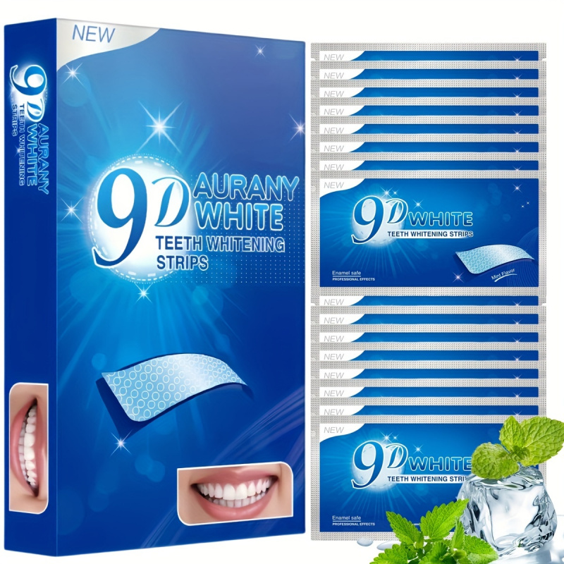 Teeth Whitening App - 21 pares de tiras de clareamento
