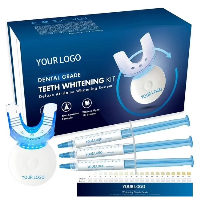 Teeth Whitening At Home Kit - Kit de Limpeza de Alta Qualidade,