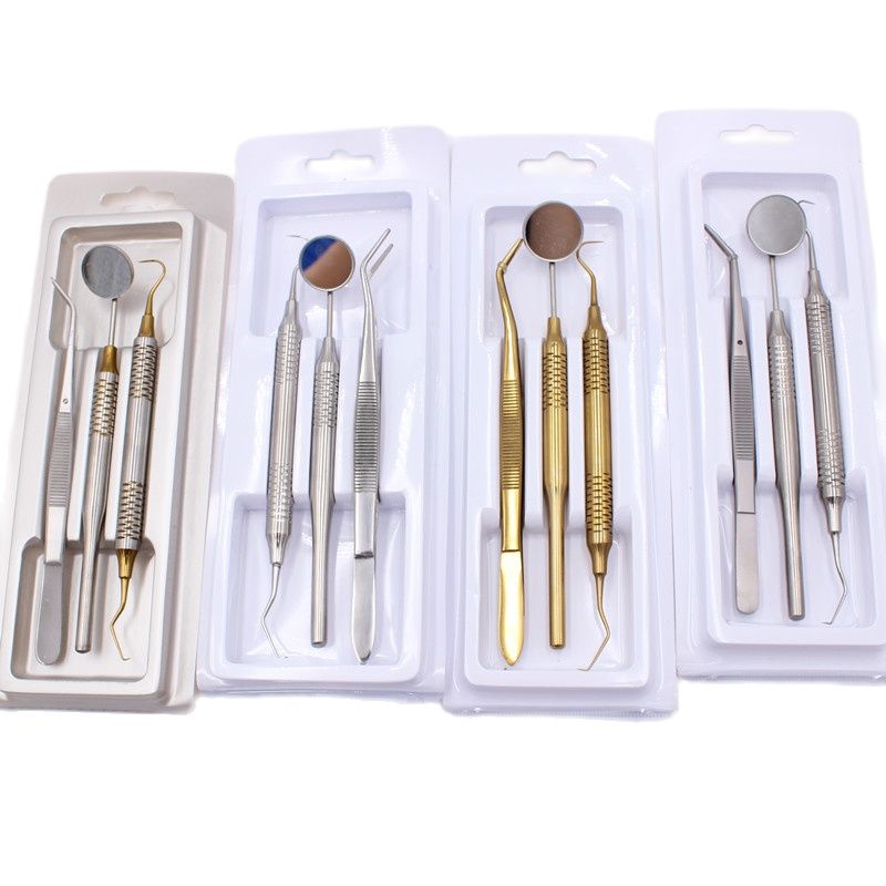 Teeth Whitening Kit - Kit de ferramentas dentárias de aço
