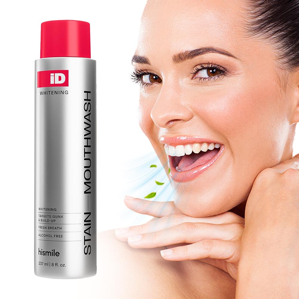 Whitening Mouthwash - Hismile iD Enxaguante Bucal Sem Álcool