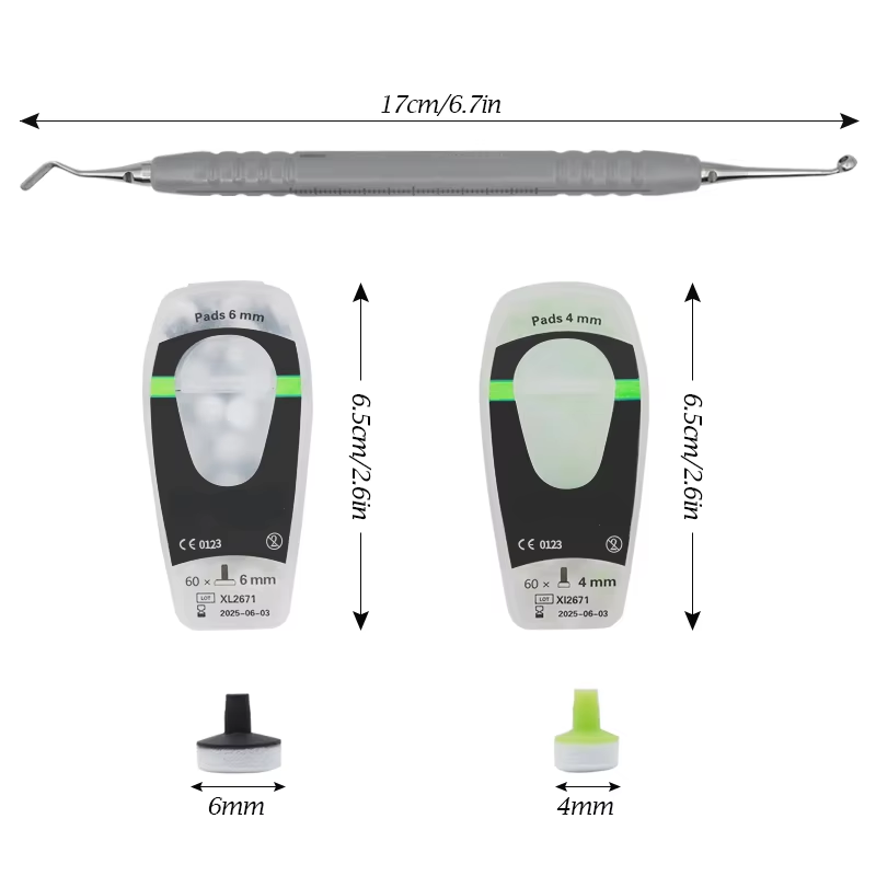 Teeth Whitening Kit - Kit composto dental com almofada de