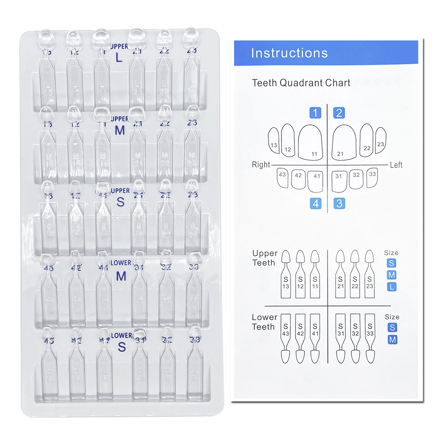 32 pçs/set kit de molde folhea - Teeth Whitening Kit avaliação e preço