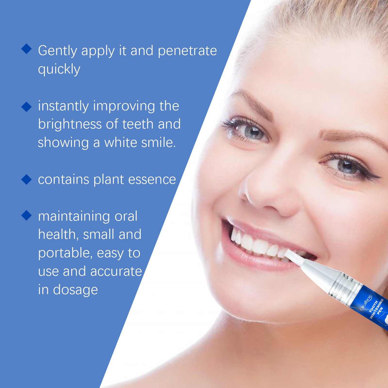 Caneta essência para limpeza d - Teeth Whitening App avaliação e preço