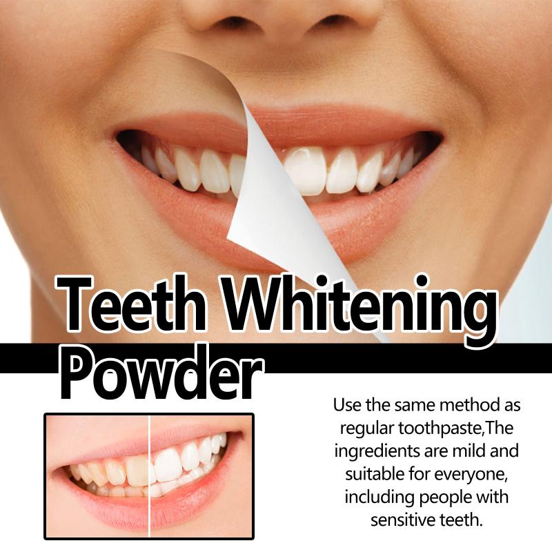 Esquivo dental em pó carvão/so - Teeth Whitening Baking Soda avaliação e preço