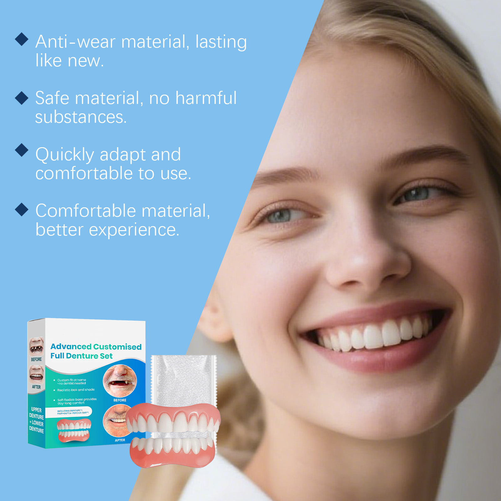 Kit de Silicone Flexível para  - Teeth Whitening Kit avaliação e preço