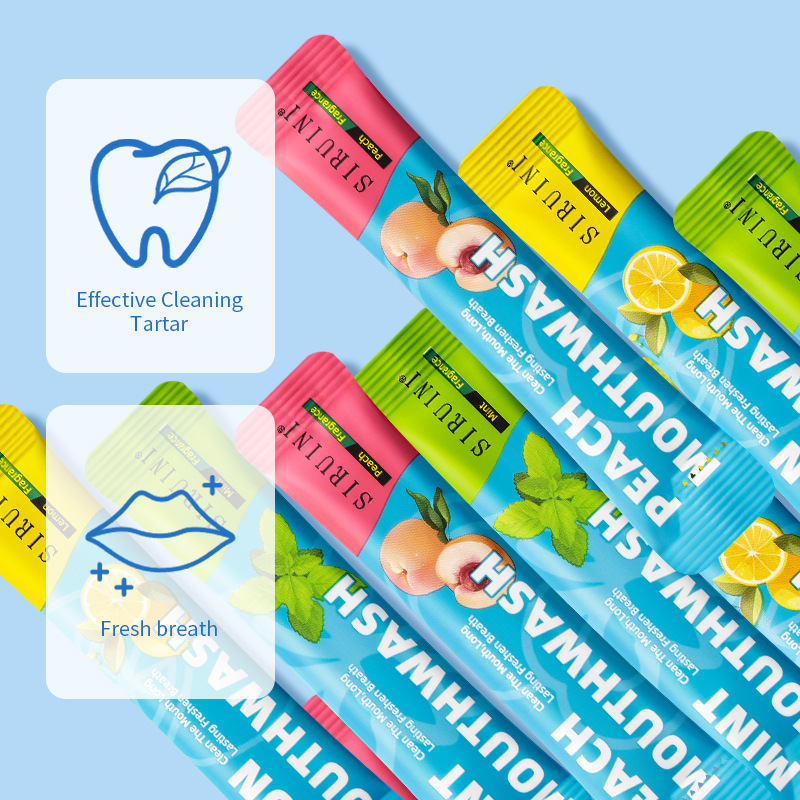 20 pçs enxaguatório bucal desc - Whitening Mouthwash avaliação e preço