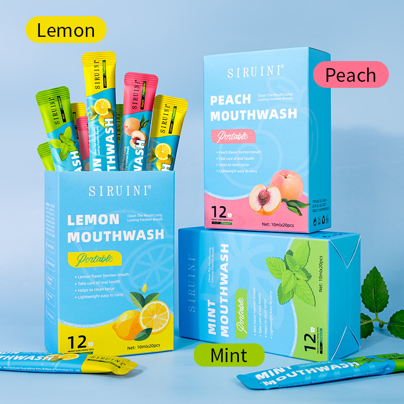 20 pçs enxaguatório bucal desc - Whitening Mouthwash avaliação e preço