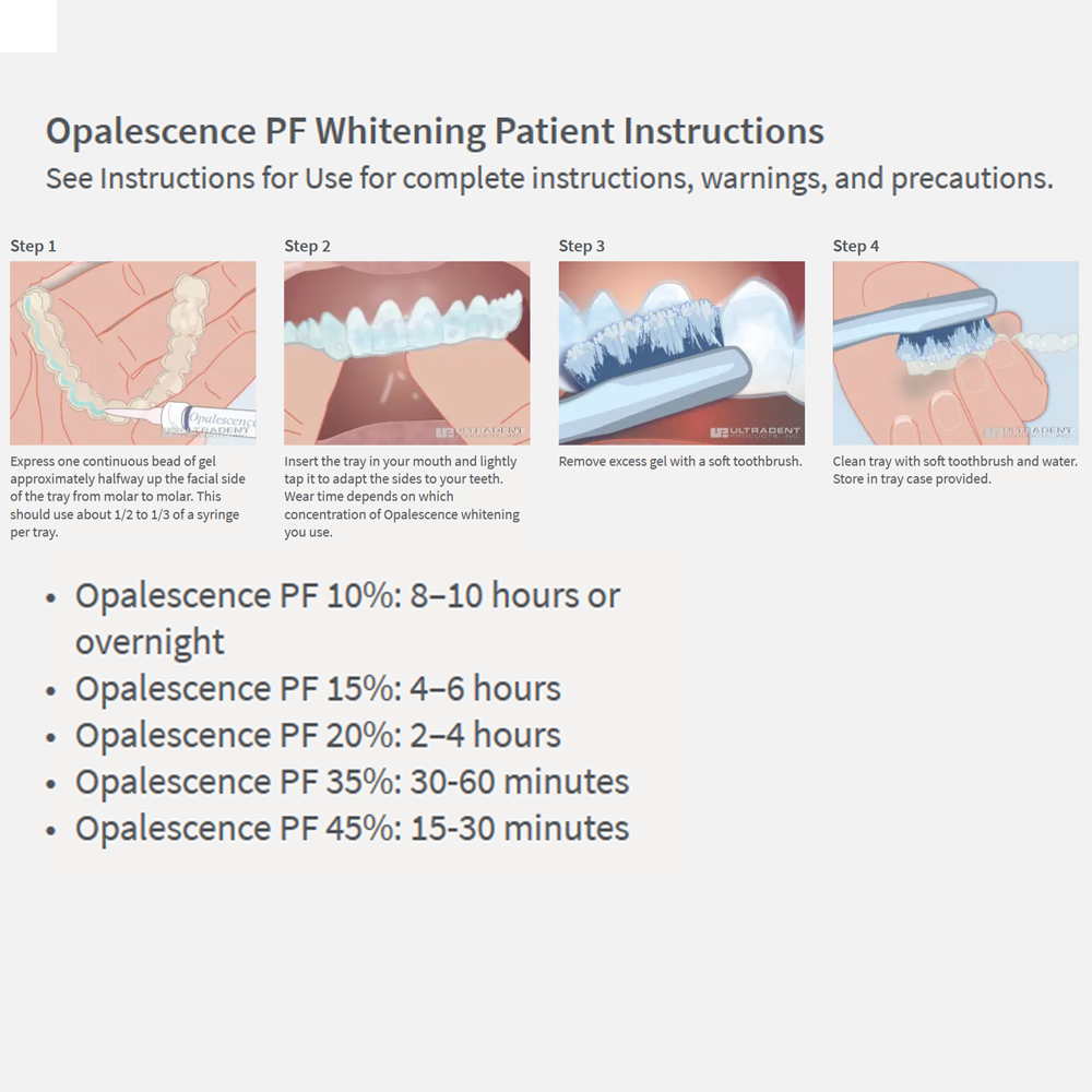 Opalescência Whitening Gel Kit - Teeth Whitening At Home Kit avaliação e preço