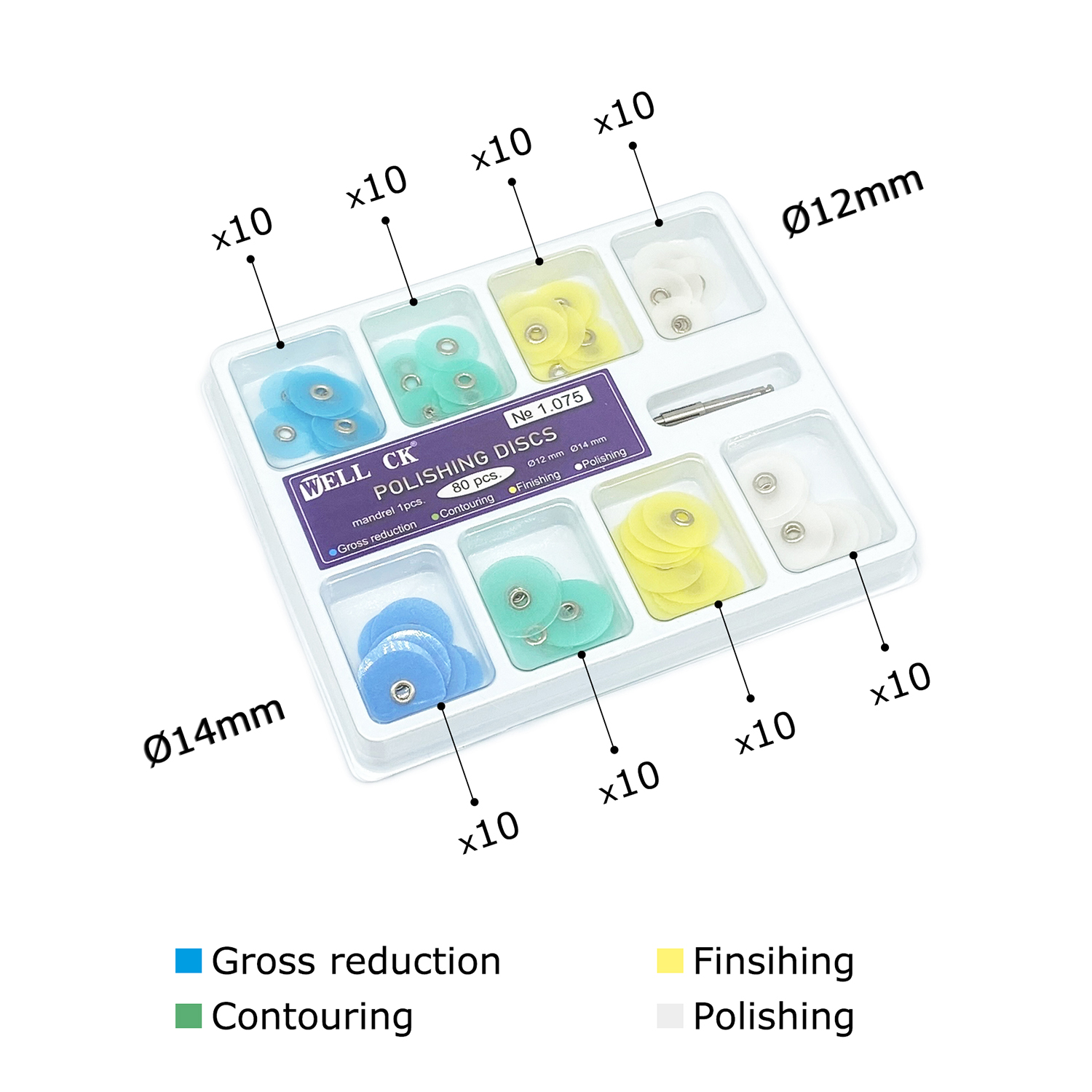 Well ck 40/80 pçs discos de po - Teeth Whitening Kit avaliação e preço