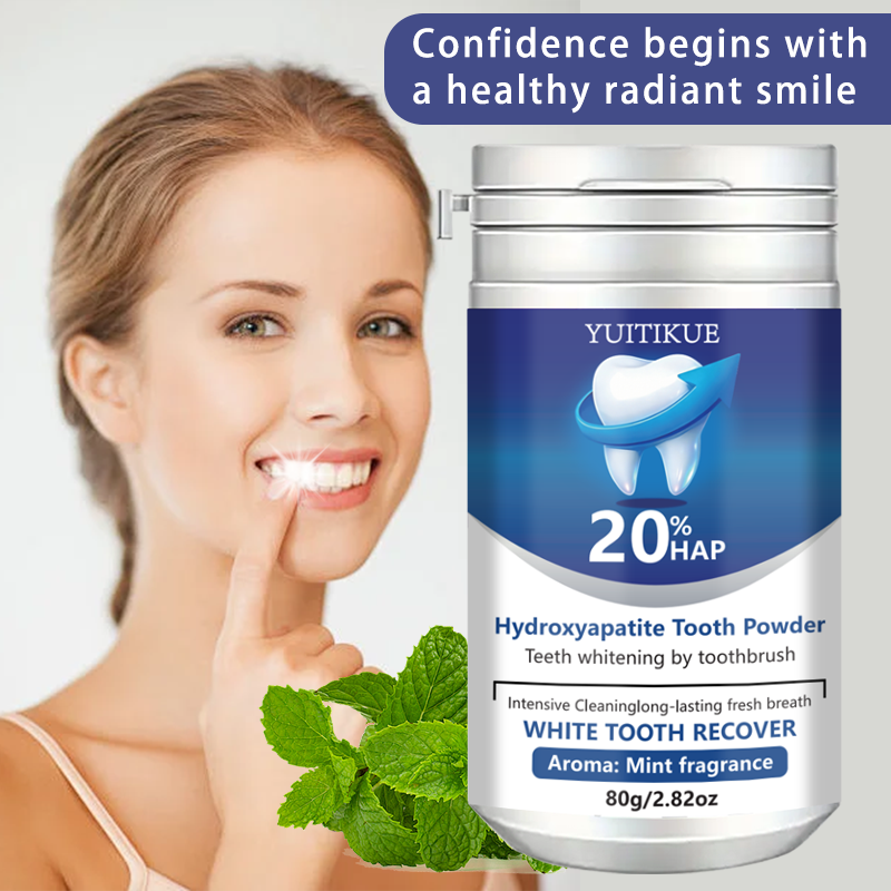 Pó de dente de hidroxapatite 2 - Teeth Whitening Baking Soda avaliação e preço