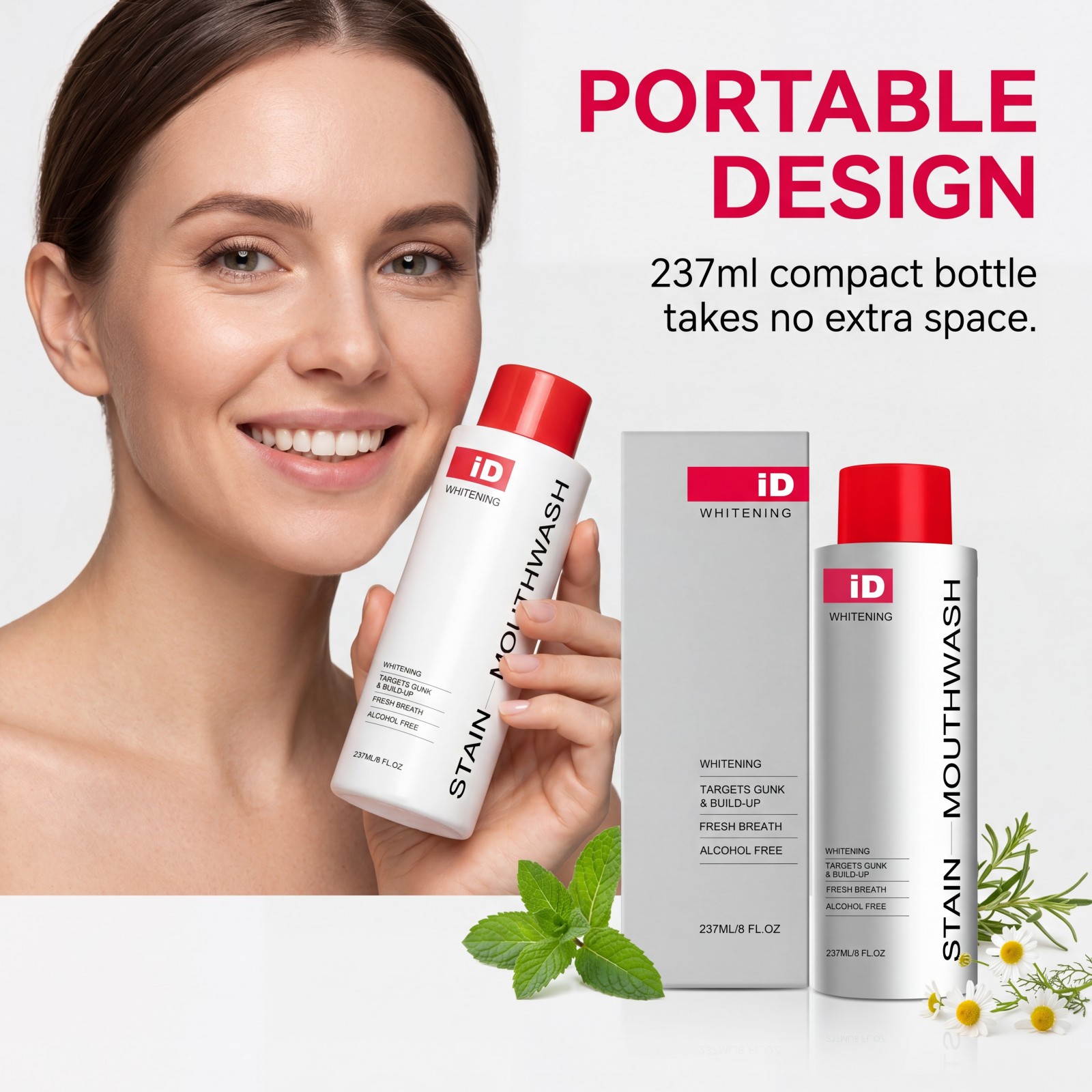 Novo Enxaguante Bucal Clareado - Whitening Mouthwash avaliação e preço
