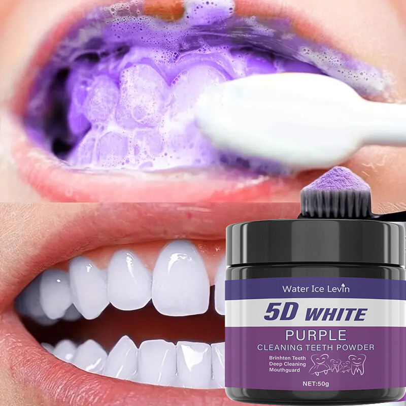 Pó de dentes brancos 5D. Fórmu - Teeth Whitening Baking Soda avaliação e preço