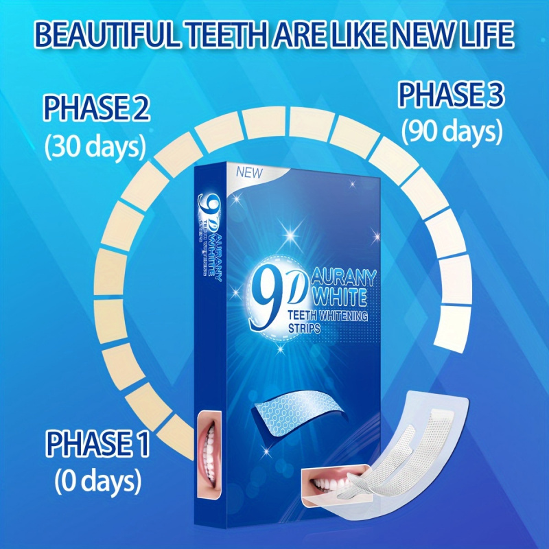 21 pares de tiras de clareamen - Teeth Whitening App avaliação e preço