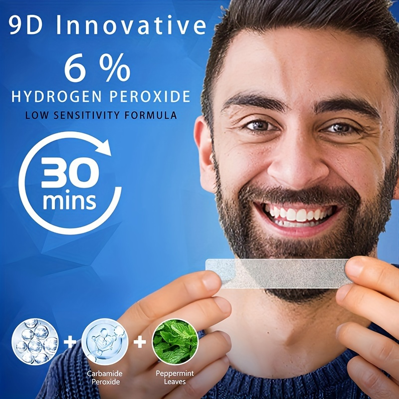 21 pares de tiras de clareamen - Teeth Whitening App avaliação e preço