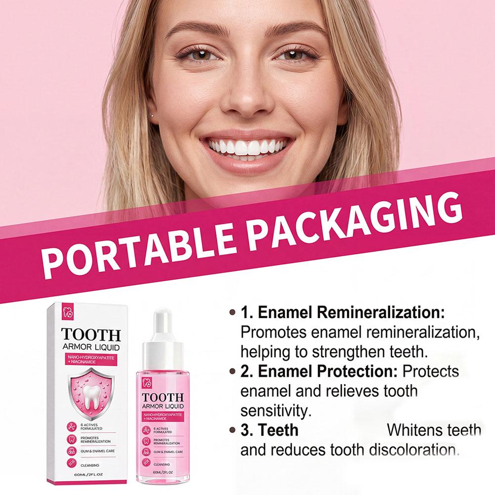 60ML Líquido de Remineralizaçã - Whitening Mouthwash avaliação e preço