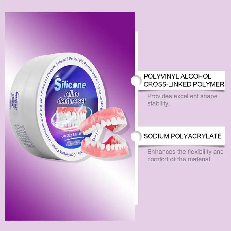 Conjunto de dentadura de silic - Teeth Whitening Kit avaliação e preço