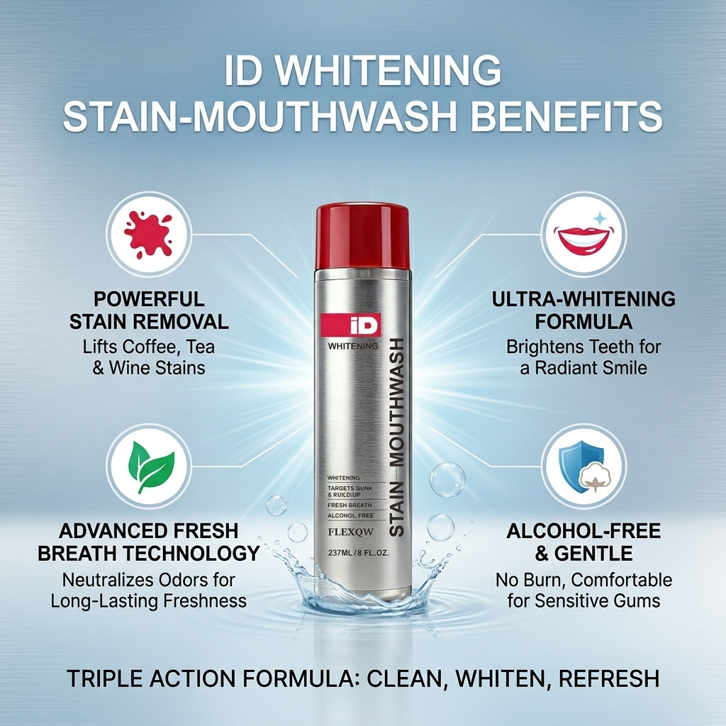 Enxaguante Bucal Clareador His - Whitening Mouthwash avaliação e preço