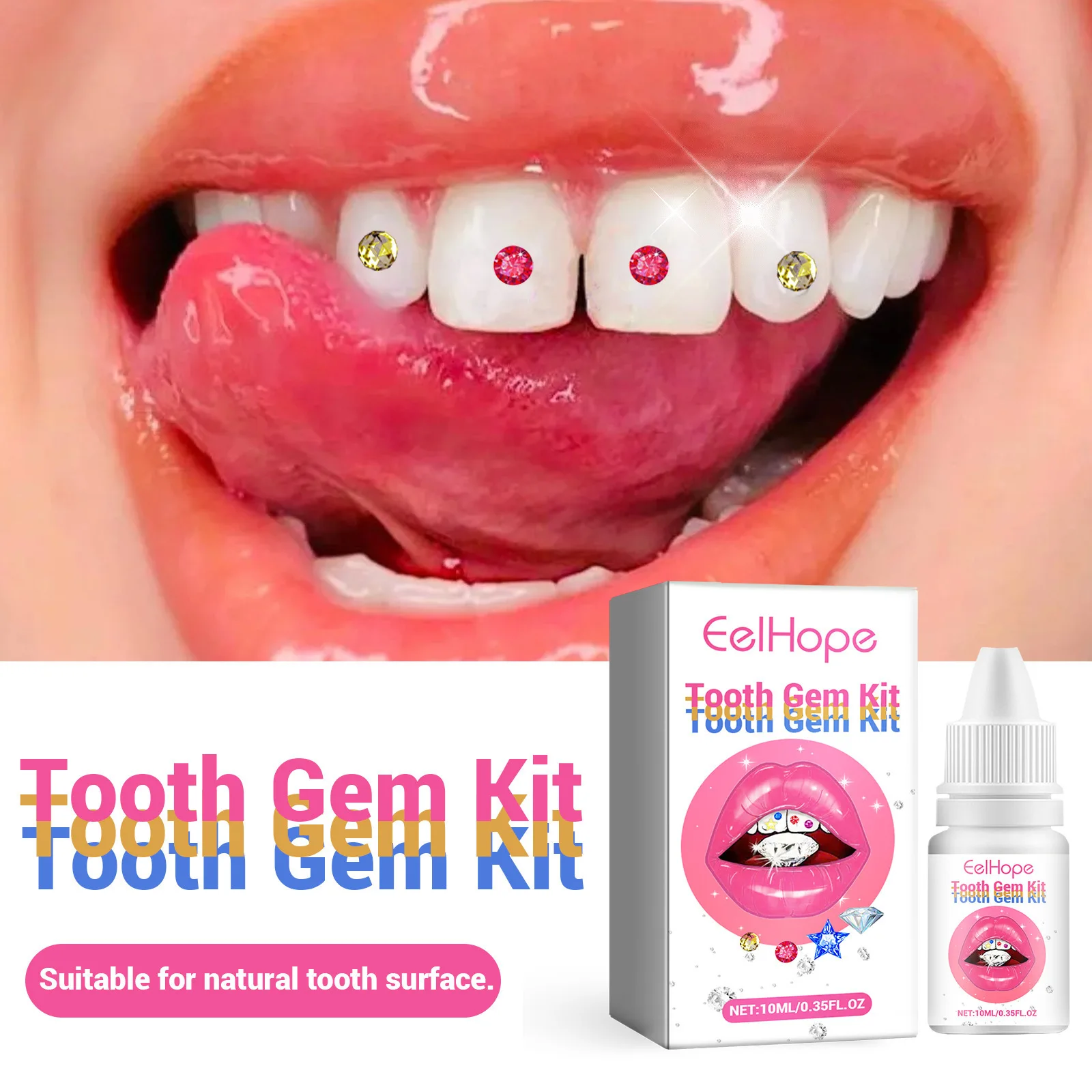 Kit de Joias Dentárias DIY: De - Teeth Whitening Kit avaliação e preço