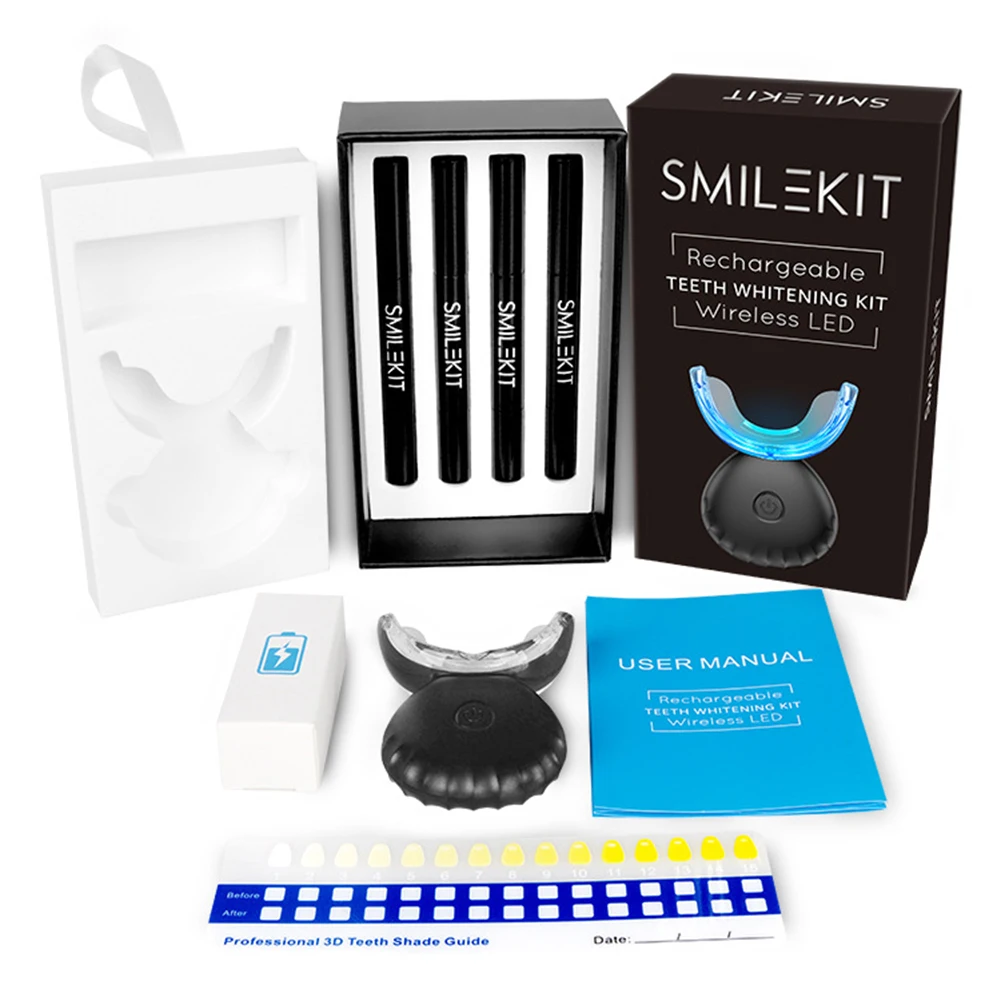Kit de clareamento dental dos  - Teeth Whitening App avaliação e preço