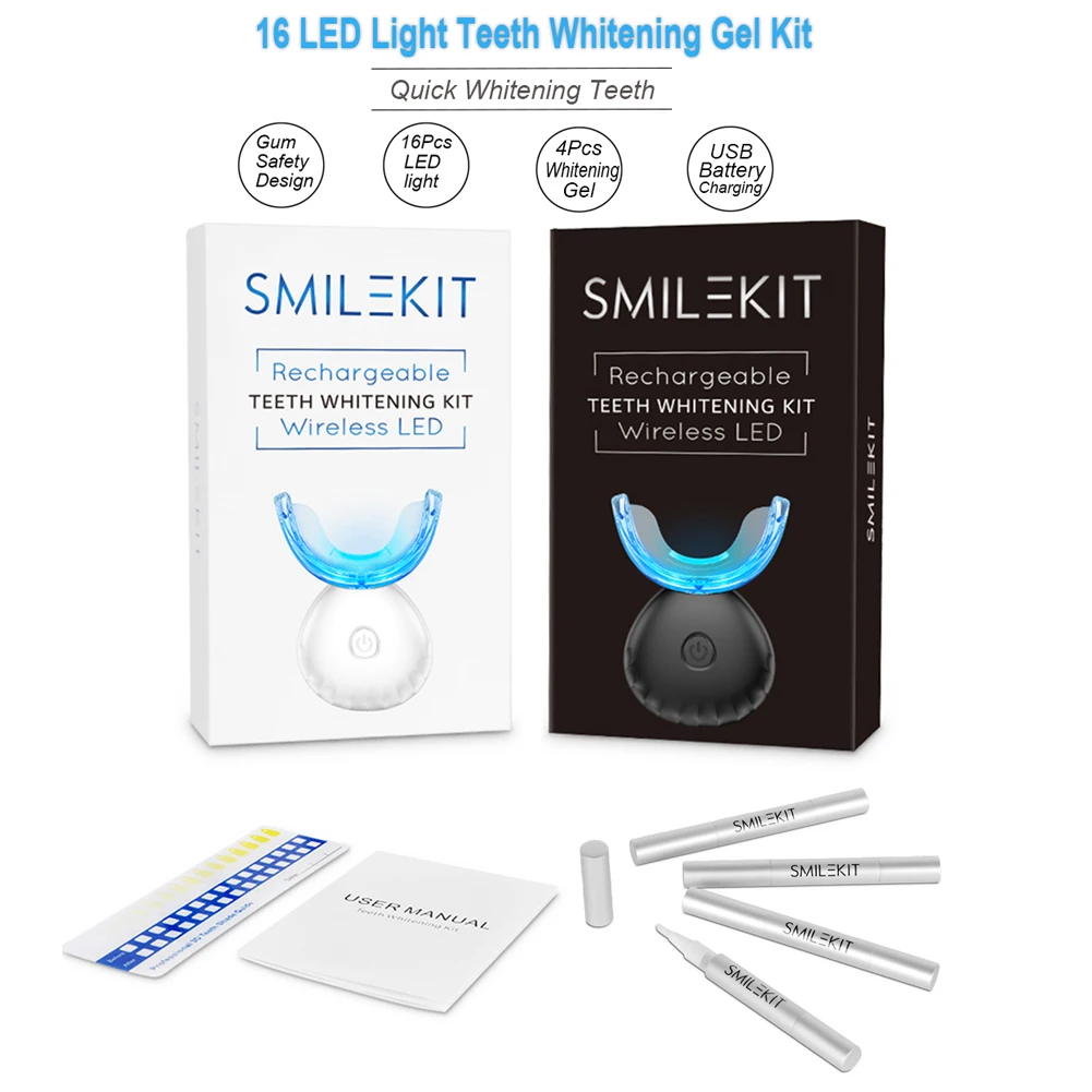Kit de clareamento dental dos  - Teeth Whitening App avaliação e preço