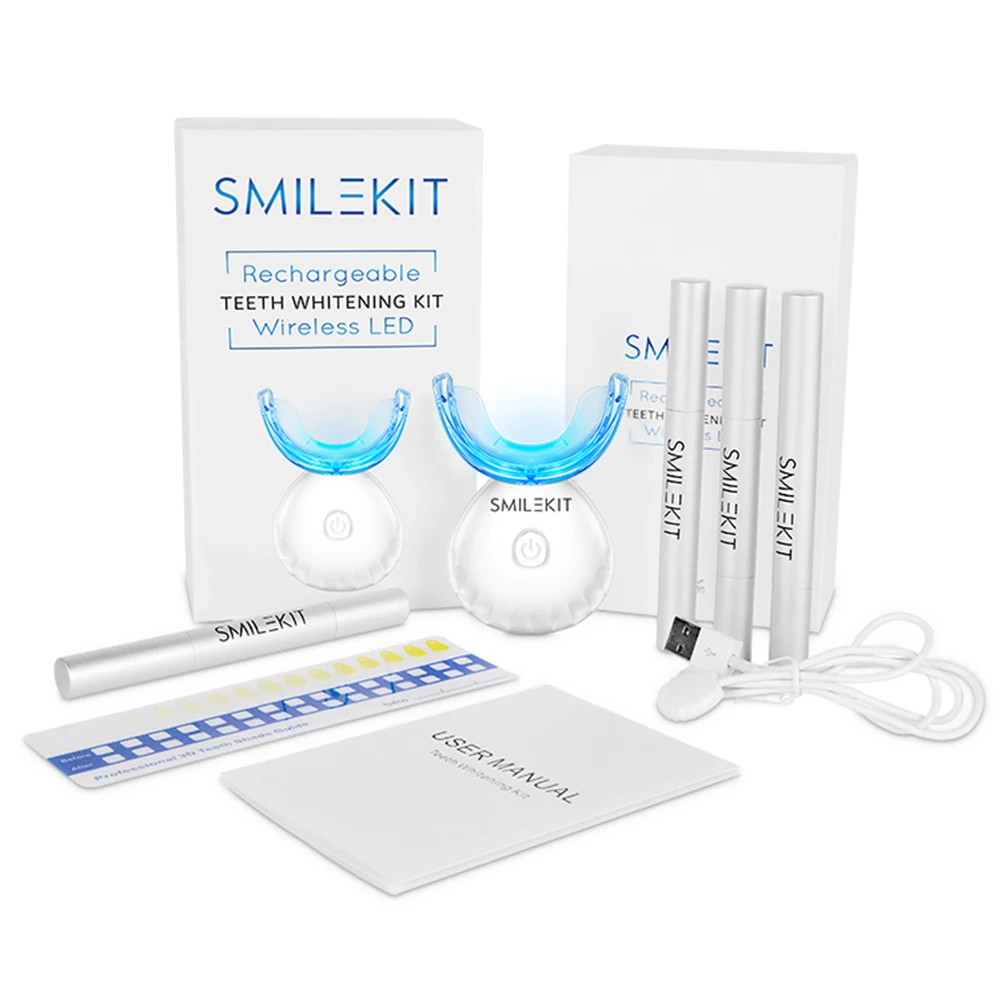 Kit de clareamento dental dos  - Teeth Whitening App avaliação e preço