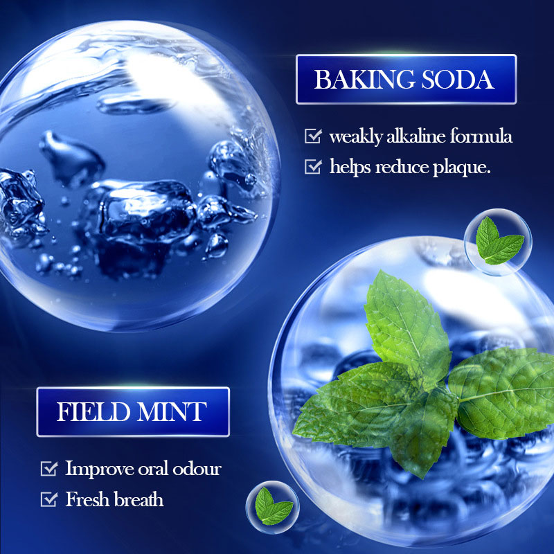 1 caixa de dentes limpos cozim - Teeth Whitening Baking Soda avaliação e preço