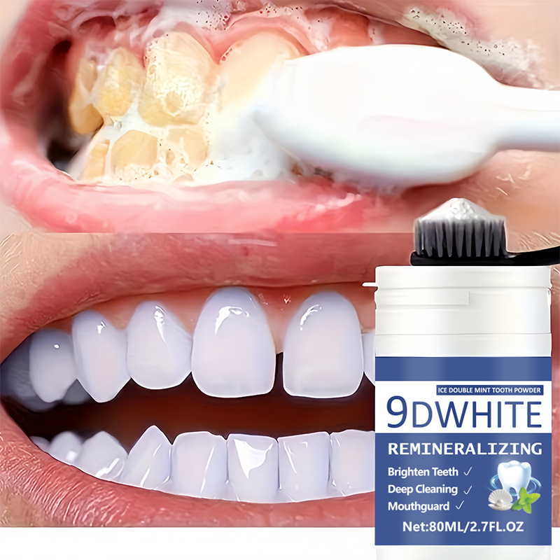 Pó Clareador Dental Roxo 9D 80 - Teeth Whitening Usa avaliação e preço